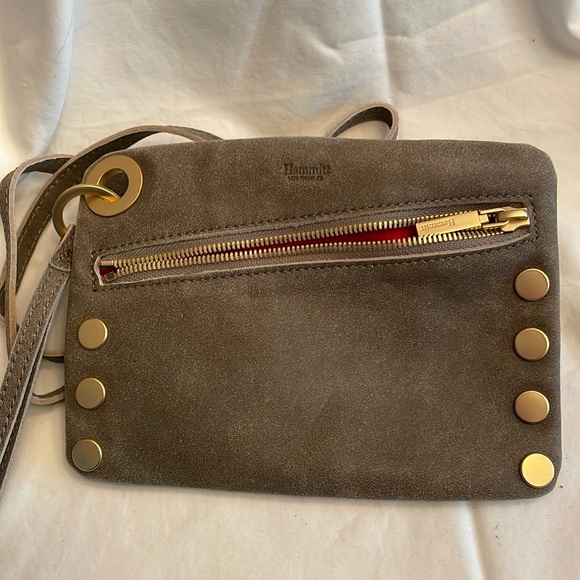 Handbags - HAMMITT SMALL NASH CROSSBODY IN PEWTER